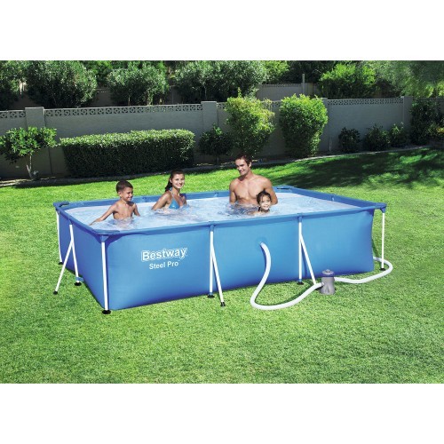 Pool With Filter Pump Bestway Steel Pro