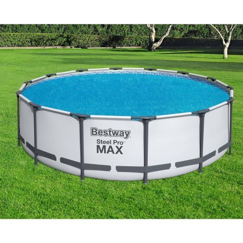 Круглое солнечное покрытие для бассейна Bestway 427 см
