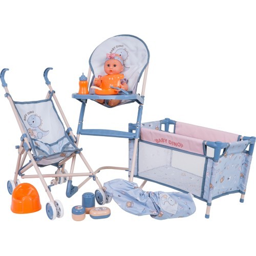 MEGA Set DINUS with Doll + Accessories