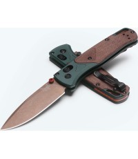 Benchmade 535FE-2602 Bugout, S90V, зелёный Taiga