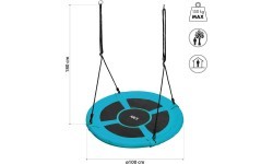NB5031 STORK NEST SWING TURQUOISE  NILS
