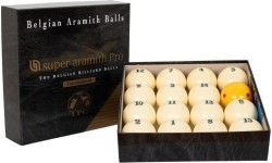 Billiard Ball Set "Super Aramith Pro Tournament", 67 mm, Pyramid