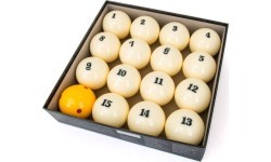 Billiard Ball Set "Super Aramith Pro Tournament", 67 mm, Pyramid