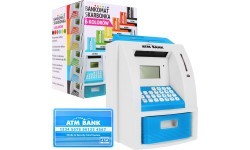 ATM Cash Machine Blue PL