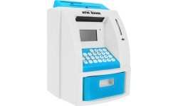 Žaislinis bankomatas ATM, mėlynas