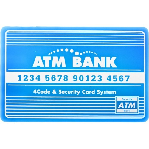 Žaislinis bankomatas ATM, mėlynas