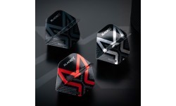 Winmau Blade X Prism Delta Metallic Black  Silver