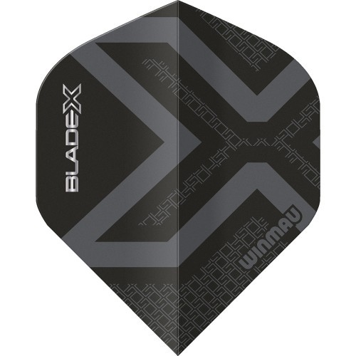 Winmau Blade X Prism Delta металлический черный/серый