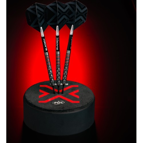 Winmau Blade X Prism Delta Metallic Black  Grey