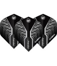 Оперение для дартс Winmau Prism Delta Premium Standard, серебристое
