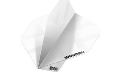 Winmau Prism X White Premium Standard strėlių plunksnos