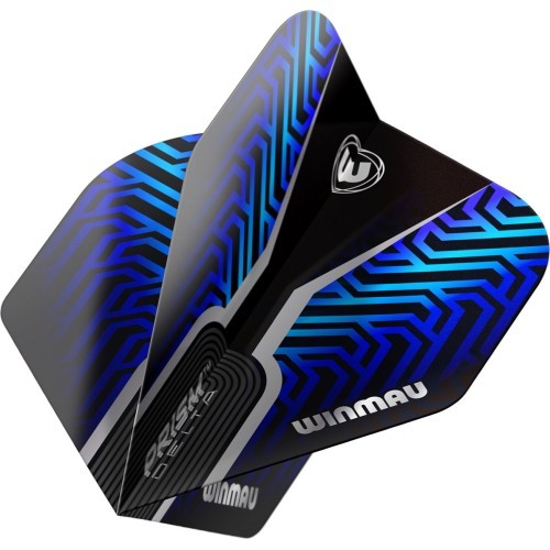 Оперение для дартс Winmau Prism Delta Premium Standard, синее