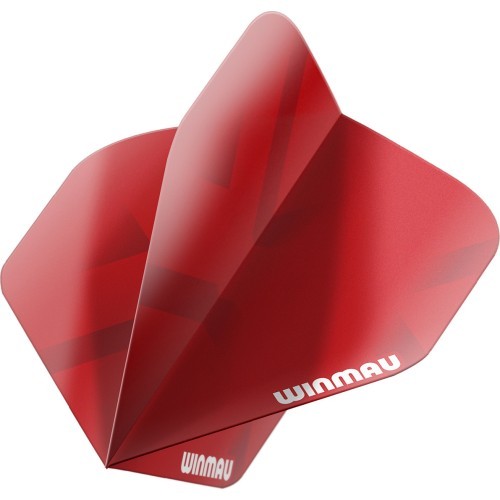 Winmau Prism X Red Premium standartinės strėlyčių plunksnos