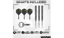 Winmau MvG Signature Edition Switch Point 90 strėlytės