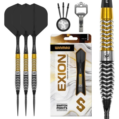 Winmau Exion Torpedo Switch Point dartai 90%