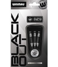 Winmau Blackout 2 metaliniu smaigaliu dartai, 90% tungsteno