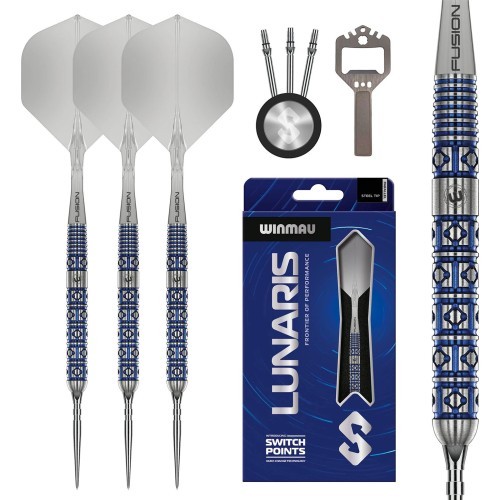 Winmau Lunaris Parallel Switch Point strėlytės, 90% tungstenas