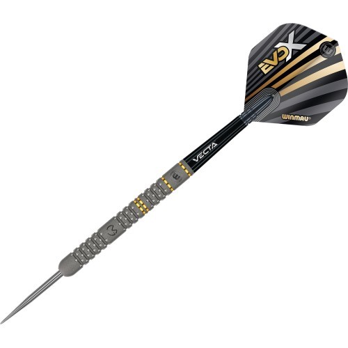Winmau MvG EvoX 90% Tungsten Steel Tip Darts