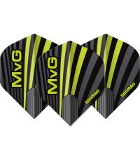 Winmau Prism Delta MvG strėlių sparnelių rinkinys, pilka/žalia