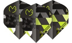 Winmau Prism Delta MvG Logo dart flights green