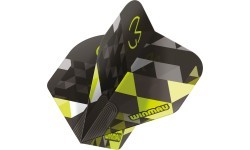 Оперение для дартс Winmau Prism Delta MvG Logo, зелёное