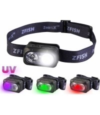 ZFISH Zeonix UV žibintuvėlis ant galvos