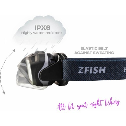 Налобный фонарь ZFISH Helionix UV