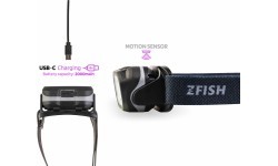 ZFISH Helionix UV žibintuvėlis ant galvos