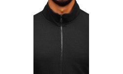J.Style Men's Sweatshirt Black 68B2002