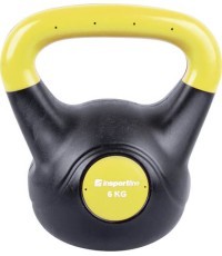 Vinilinė gira su cemento užpildu inSPORTline Vin-Bell Dark 6 kg