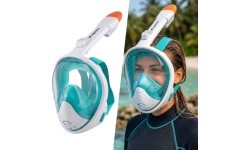 inSPORTline Subvion nardymo kaukė - Turquoise-white