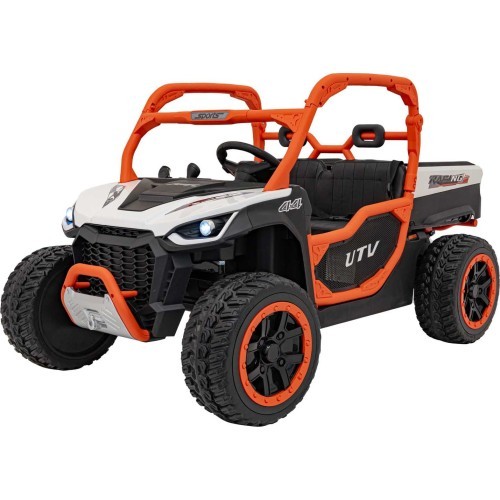 Vehicle Farmer Truck UTV Racing White