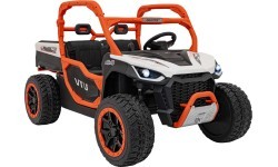 Детский электромобиль Farmer Truck UTV Racing белый