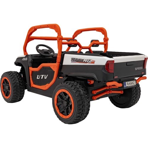 Vehicle Farmer Truck UTV Racing White