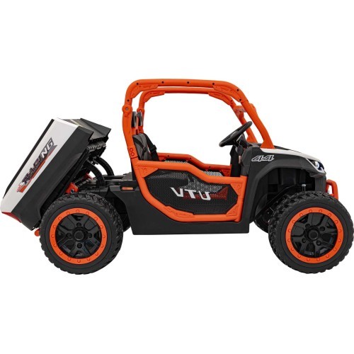 Transporto priemonė Farmer Truck UTV Racing balta
