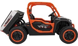 Vehicle Farmer Truck UTV Racing White