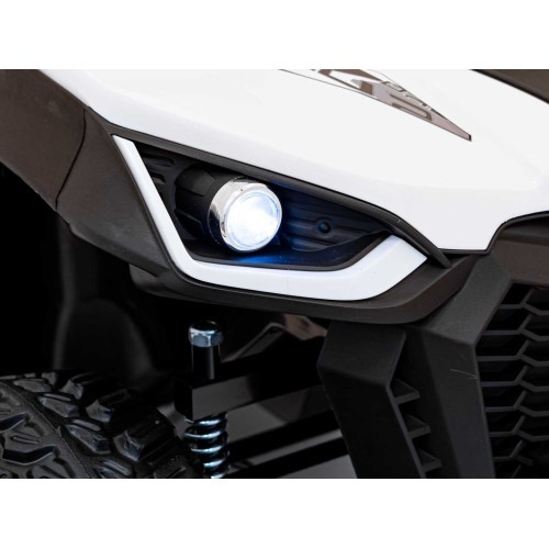 Детский электромобиль Farmer Truck UTV Racing белый