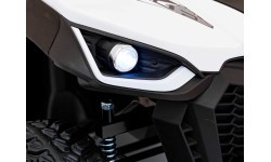 Детский электромобиль Farmer Truck UTV Racing белый