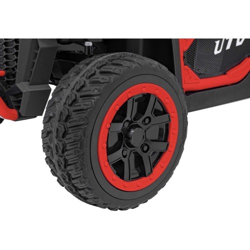 Детский электромобиль Farmer Truck UTV Racing, красный