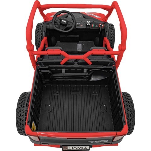 Vehicle Farmer Truck UTV Racing Red