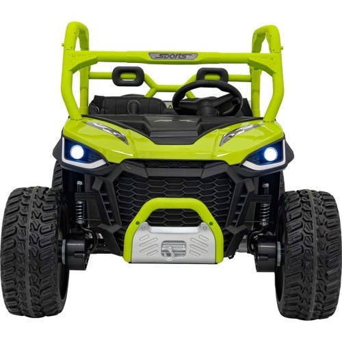 Детский электромобиль Farmer Truck UTV Racing, зелёный