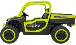 Детский электромобиль Farmer Truck UTV Racing, зелёный
