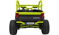 Детский электромобиль Farmer Truck UTV Racing, зелёный