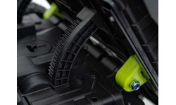 Vaikiškas elektrinis automobilis Farmer Truck UTV Racing, žalias
