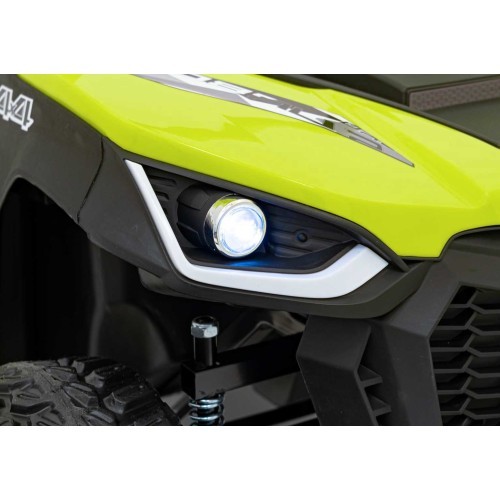 Vaikiškas elektrinis automobilis Farmer Truck UTV Racing, žalias