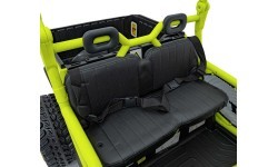 Vaikiškas elektrinis automobilis Farmer Truck UTV Racing, žalias