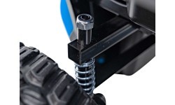 Vaikiškas elektrinis visureigis Farmer Truck UTV Racing, mėlynas