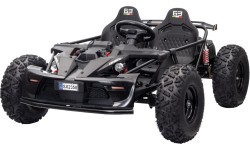 Gokartas GENERAL 63, juodas
