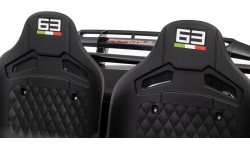 Gokartas GENERAL 63, juodas