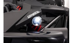 Gokartas GENERAL 63, juodas